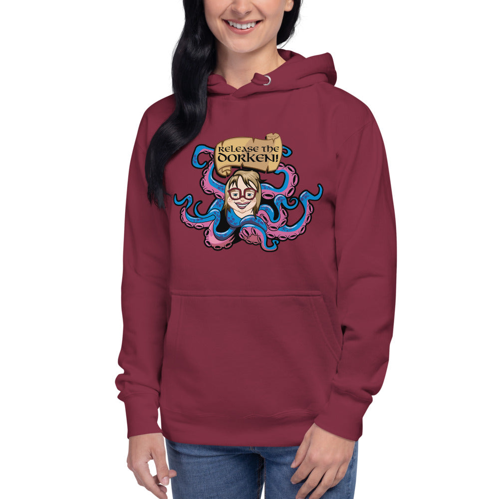 Release The Dorken / Funny Women's Hoodie / Funny Men's Hoodie / Be A Dork