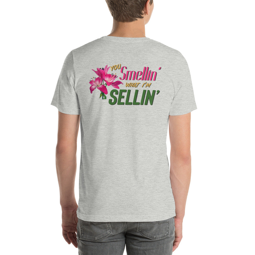 Smellin What I'm Sellin / Men's Funny T-shirts / Funny Men's Shirts