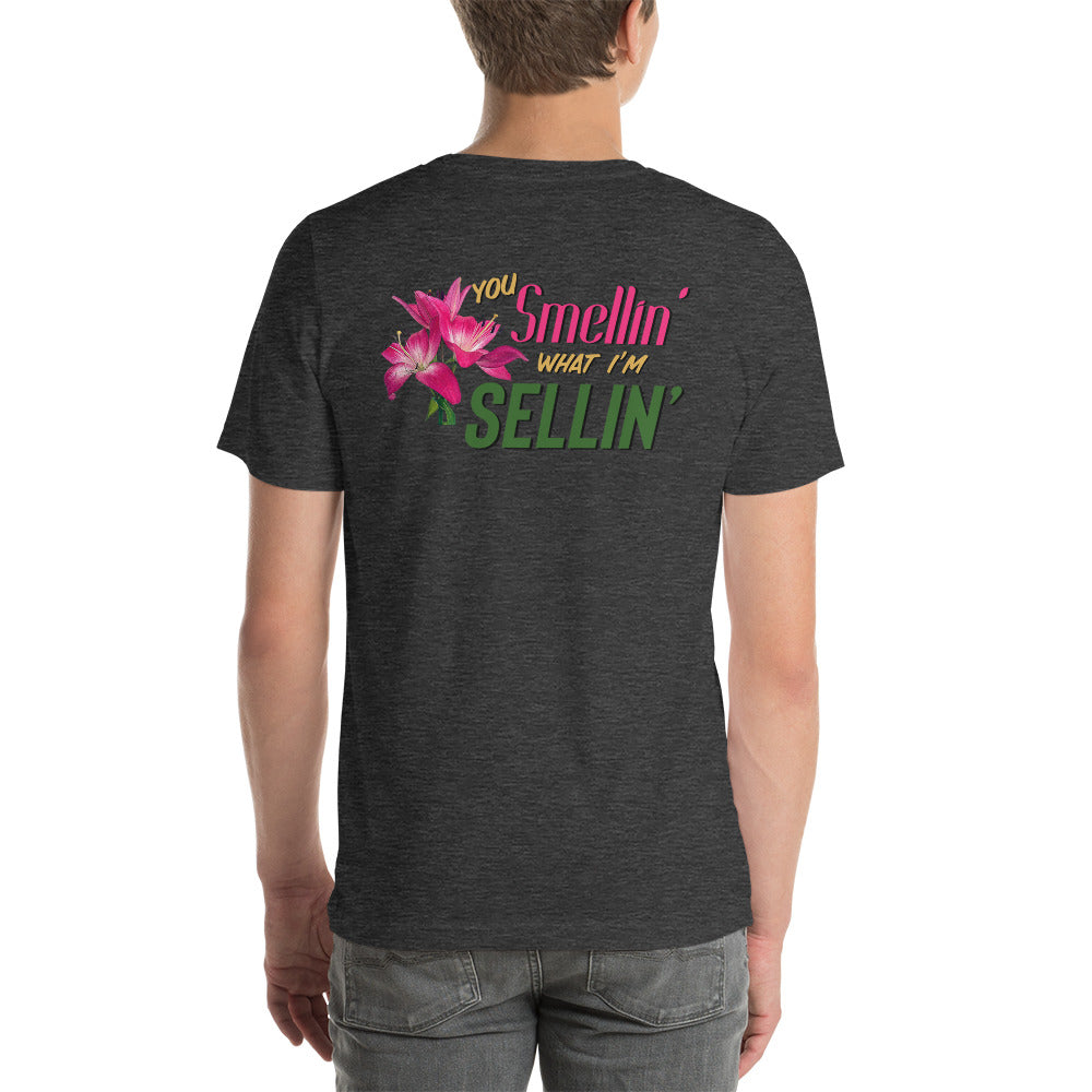 Smellin What I'm Sellin / Men's Funny T-shirts / Funny Men's Shirts