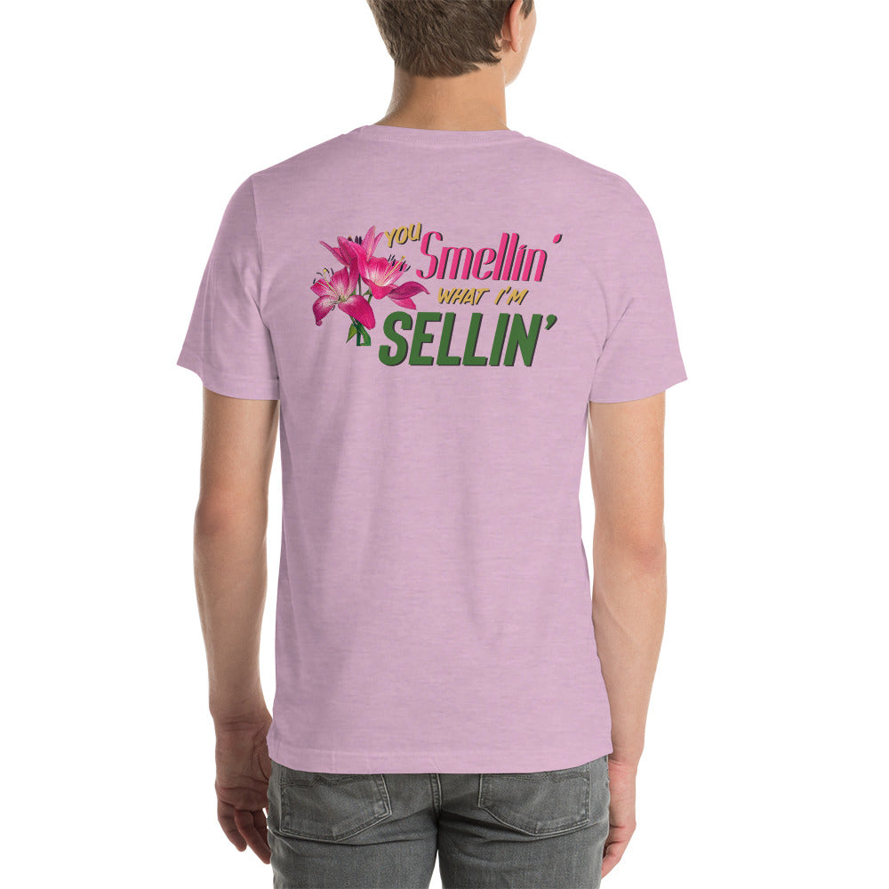 Smellin What I'm Sellin / Men's Funny T-shirts / Funny Men's Shirts