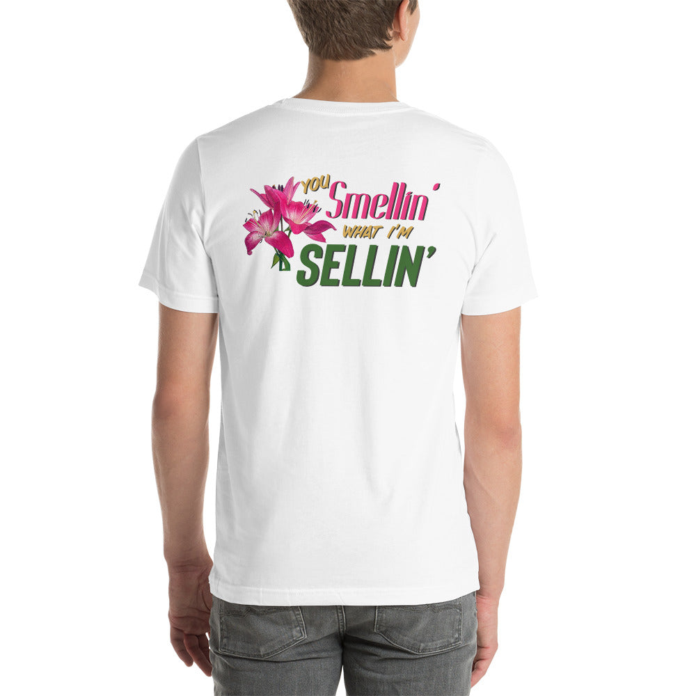 Smellin What I'm Sellin / Men's Funny T-shirts / Funny Men's Shirts