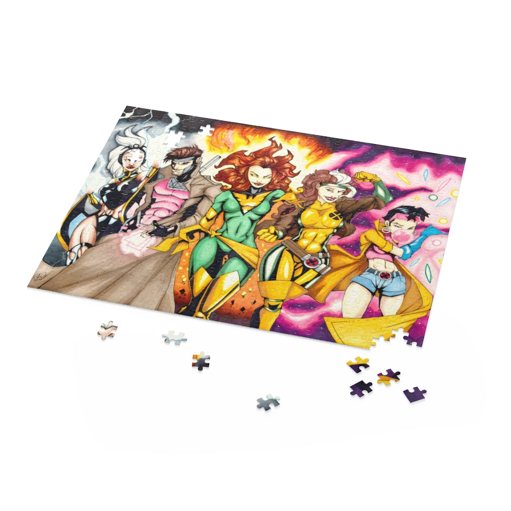 X-Men Women Superhero Jigsaw Puzzle (120, 252, 500-Pieces)