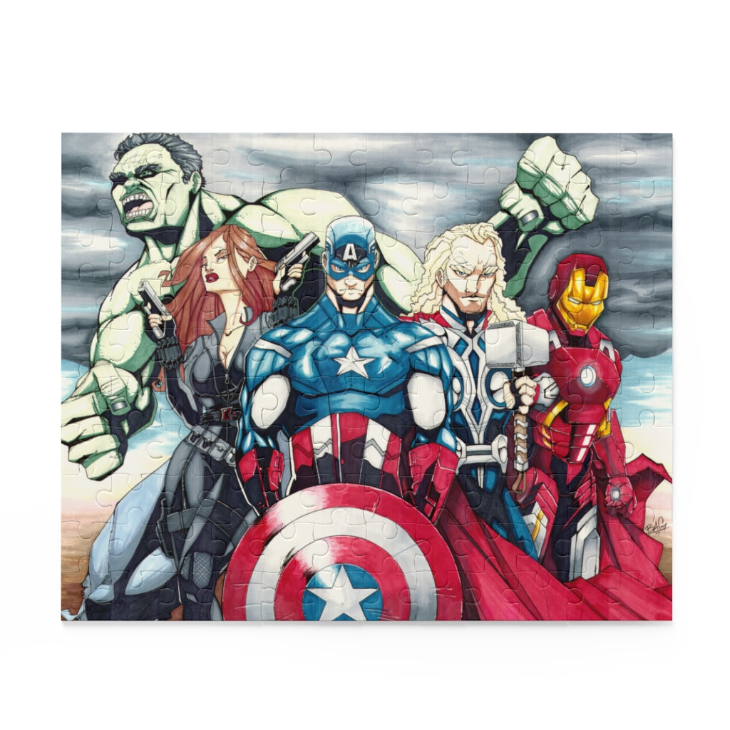 Avengers Superhero Jigsaw Puzzle (120, 252, 500-Pieces)