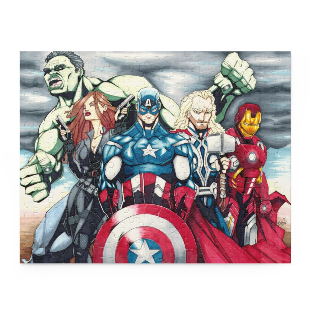 Avengers Superhero Jigsaw Puzzle (120, 252, 500-Pieces)