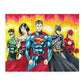 DC Justice League Superhero Jigsaw Puzzle (120, 252, 500-Pieces)