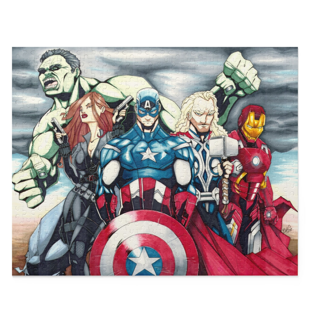 Avengers Superhero Jigsaw Puzzle (120, 252, 500-Pieces)