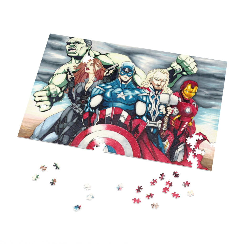 Marvel Avengers Superhero Jigsaw Puzzle (1000-Pieces)