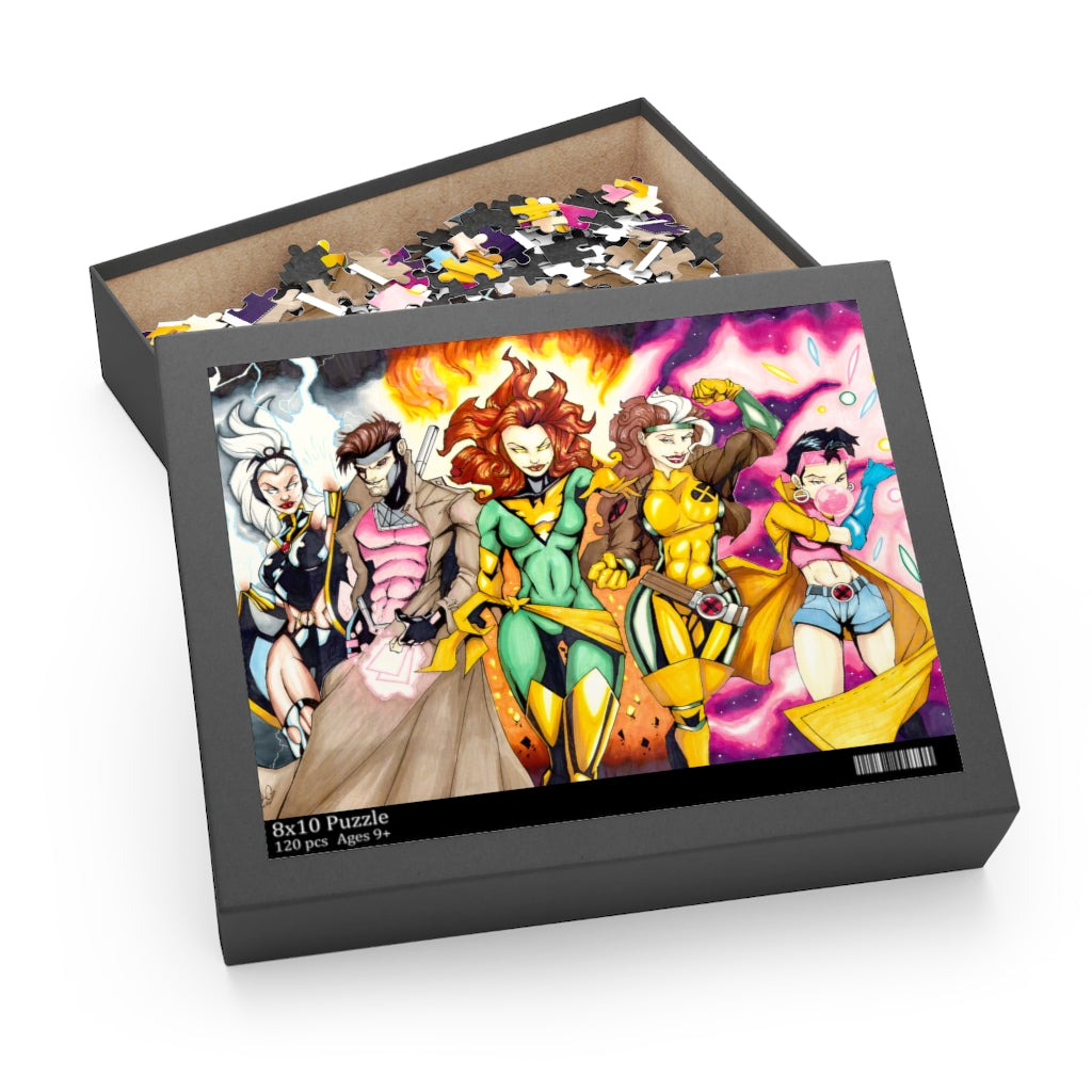 X-Men Women Superhero Jigsaw Puzzle (120, 252, 500-Pieces)