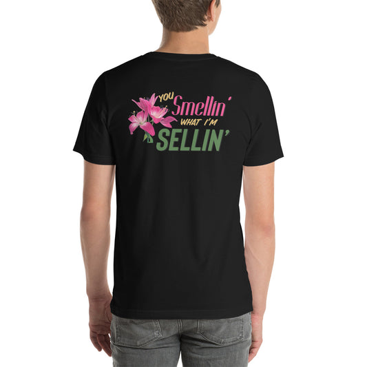 Smellin What I'm Sellin / Men's Funny T-shirts / Funny Men's Shirts