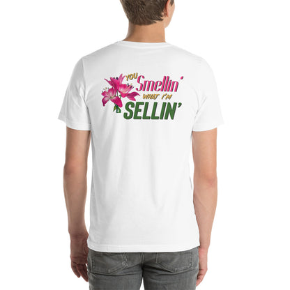 Smellin What I'm Sellin / Men's Funny T-shirts / Funny Men's Shirts
